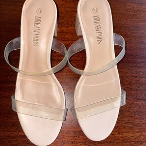 Dream Pairs 2in Chunky Square Heals 7.5